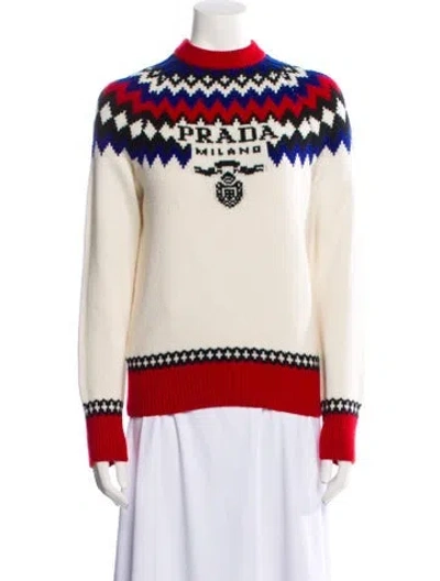 Pre-owned Prada 2021 'on Ice' Sweater In Neutral