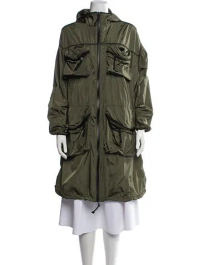 Pre-owned Prada 2021 Parka In Green