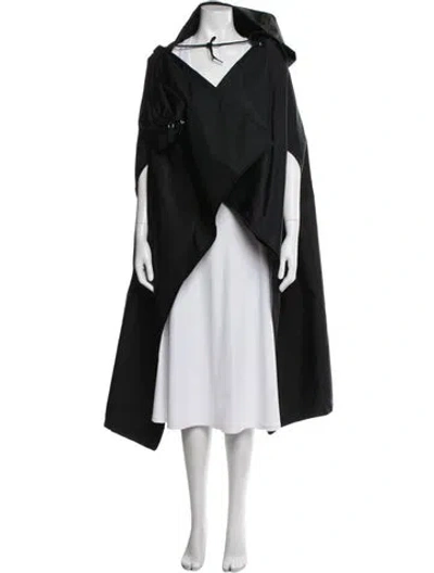 Pre-owned Prada 2021 Re-nylon Cape In Black