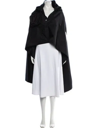 Pre-owned Prada 2021 Re-nylon Coat W/ Tags In Black