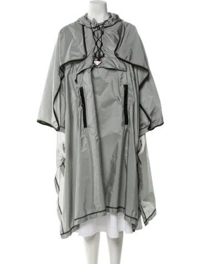 Pre-owned Prada 2021 Re-nylon Coat W/ Tags In Gray