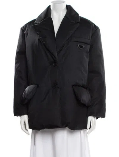 Pre-owned Prada 2021 Re-nylon Jacket In Black