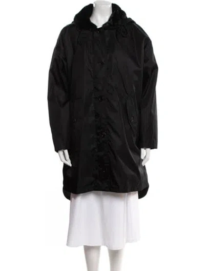Pre-owned Prada 2021 Re-nylon Parka W/ Tags In Black