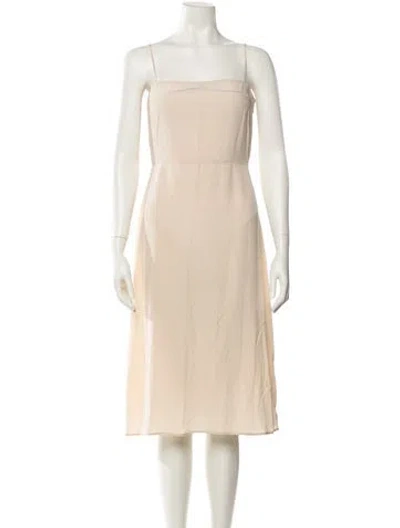 Pre-owned Prada 2021 Silk Nightgown In Neutral