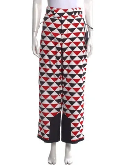 Pre-owned Prada 2021 Ski Pants W/ Tags In Red