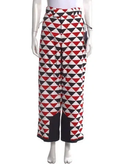 Pre-owned Prada 2021 Ski Pants W/ Tags In Red