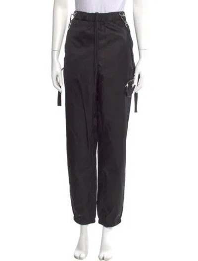 Pre-owned Prada 2021 Skinny Leg Pants In Black