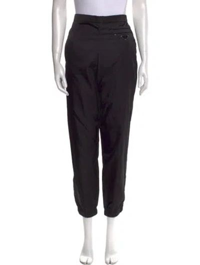 Pre-owned Prada 2021 Skinny Leg Pants In Black