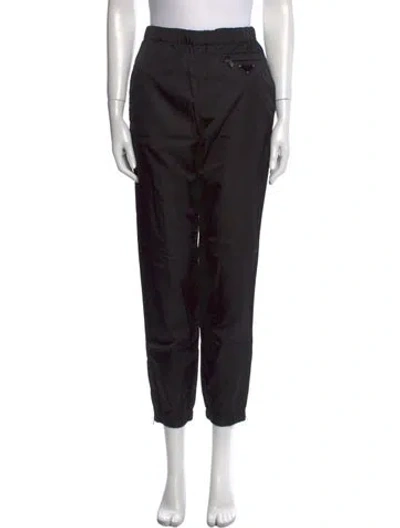 Pre-owned Prada 2021 Skinny Leg Pants In Black