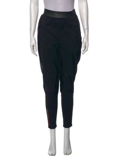 Pre-owned Prada 2021 Skinny Leg Pants In Black