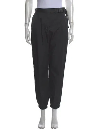 Pre-owned Prada 2021 Skinny Leg Pants In Black