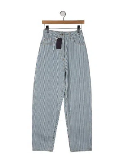 Pre-owned Prada 2021 Straight Leg Jeans In Blue