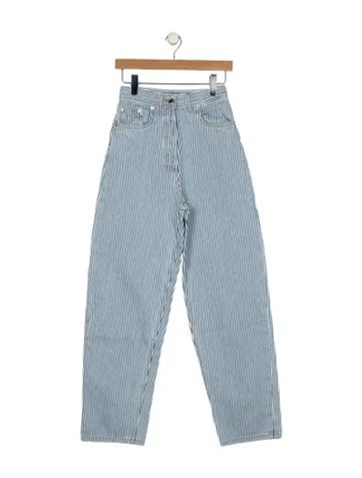 Pre-owned Prada 2021 Straight Leg Jeans In Blue