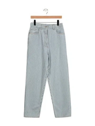 Pre-owned Prada 2021 Straight Leg Jeans In Blue