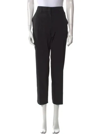 Pre-owned Prada 2021 Straight Leg Pants In Black