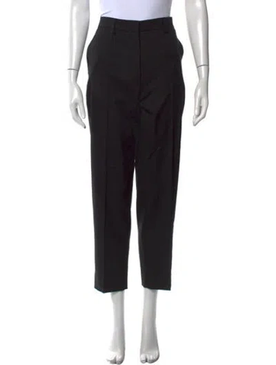 Pre-owned Prada 2021 Straight Leg Pants In Black