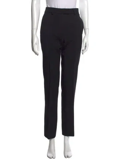 Pre-owned Prada 2021 Straight Leg Pants In Black