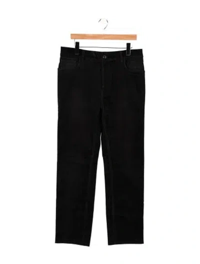 Pre-owned Prada 2021 Straight-leg Jeans In Black