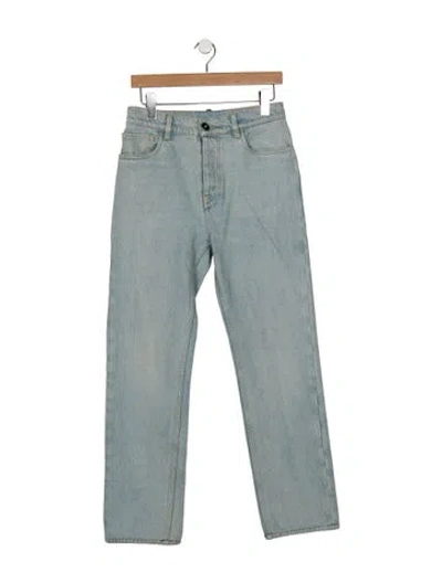 Pre-owned Prada 2021 Straight-leg Jeans In Blue
