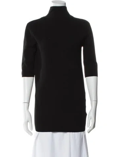 Pre-owned Prada 2021 Turtleneck Top In Black