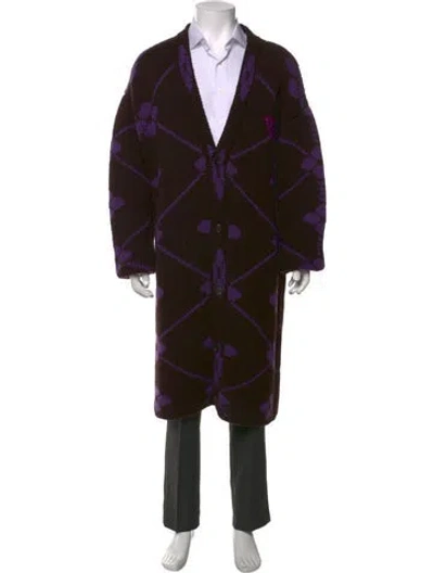 Pre-owned Prada 2021 Virgin Wool Cardigan In Multi