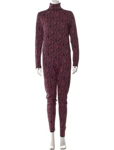 Pre-owned Prada 2021 Virgin Wool Jumpsuit In Black