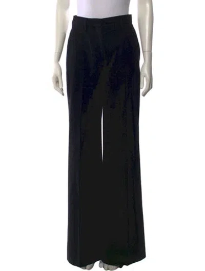 Pre-owned Prada 2021 Wide Leg Pants In Black