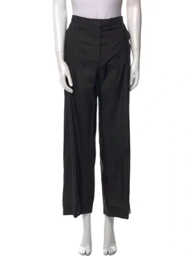 Pre-owned Prada 2021 Wide Leg Pants In Black