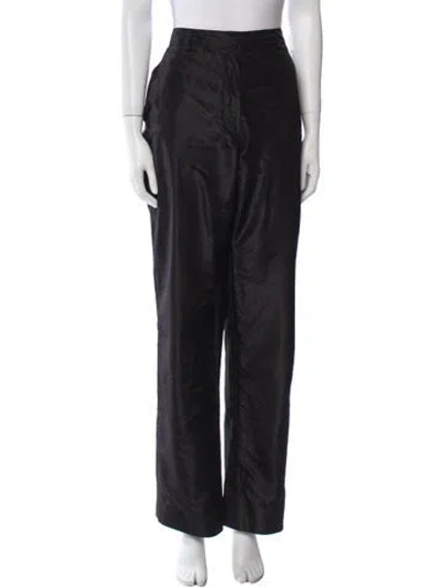 Pre-owned Prada 2021 Wide Leg Pants In Black