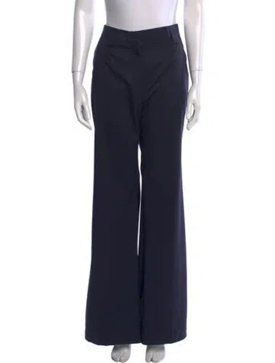Pre-owned Prada 2021 Wide Leg Pants W/ Tags In Blue
