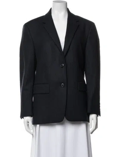 Pre-owned Prada 2021 Wool Blazer In Blue