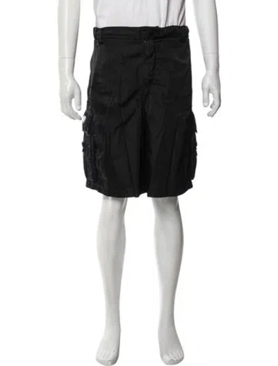 Pre-owned Prada 2022 Cargo Shorts In Black