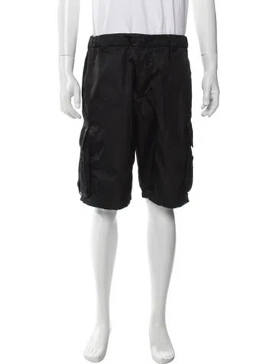 Pre-owned Prada 2022 Cargo Shorts In Black
