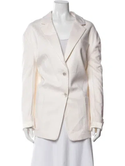 Pre-owned Prada 2022 Cashmere Blazer In Neutrals