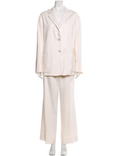 Pre-owned Prada 2022 Cashmere Pantsuit In Neutral