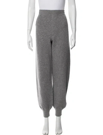 Pre-owned Prada 2022 Cashmere Sweatpants In Gray