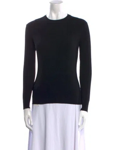 Pre-owned Prada 2022 Crew Neck Sweatshirt In Black