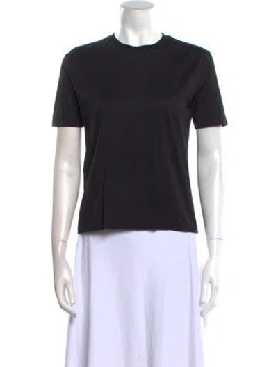 Pre-owned Prada 2022 Crew Neck T-shirt In Black