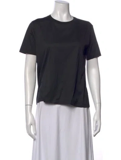 Pre-owned Prada 2022 Crew Neck T-shirt In Black