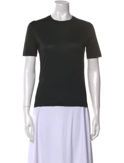 Pre-owned Prada 2022 Crew Neck T-shirt W/ Tags In Black