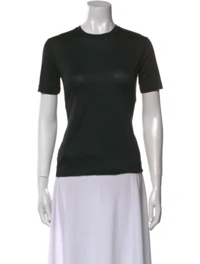 Pre-owned Prada 2022 Crew Neck T-shirt W/ Tags In Black