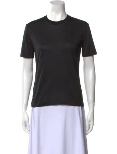 Pre-owned Prada 2022 Crew Neck T-shirt W/ Tags In Black