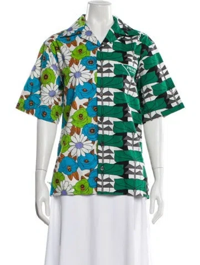 Pre-owned Prada 2022 Double Match Shirt In Multi