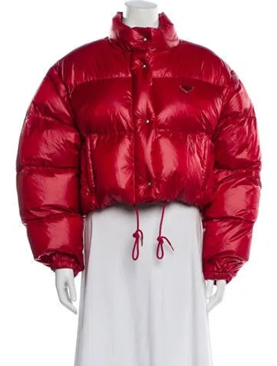 Pre-owned Prada 2022 Down Jacket In Red