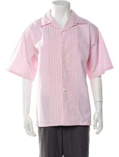 Pre-owned Prada 2022 Holiday Shirt In Pink