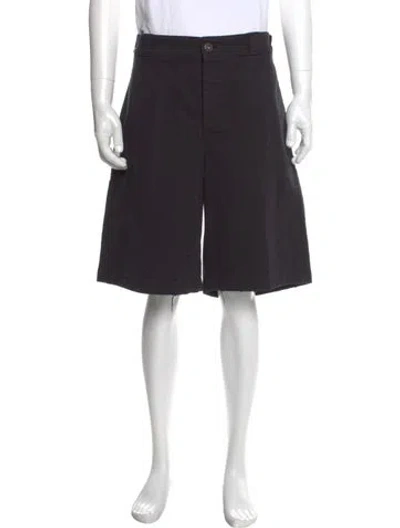Pre-owned Prada 2022 Jogger Shorts W/ Tags In Black