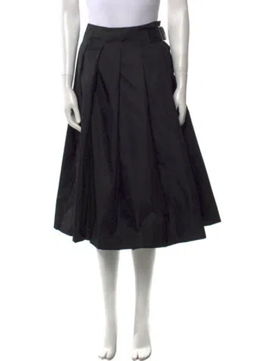 Pre-owned Prada 2022 Knee-length Skirt In Black