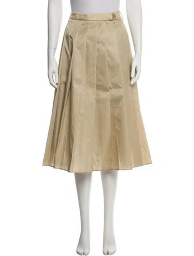 Pre-owned Prada 2022 Knee-length Skirt In Neutral