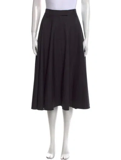 Pre-owned Prada 2022 Knee-length Skirt W/ Tags In Gray
