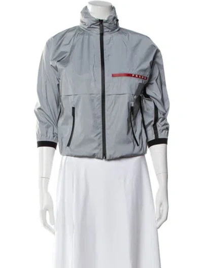 Pre-owned Prada 2022 Linea Rossa Performance Jacket In Blue